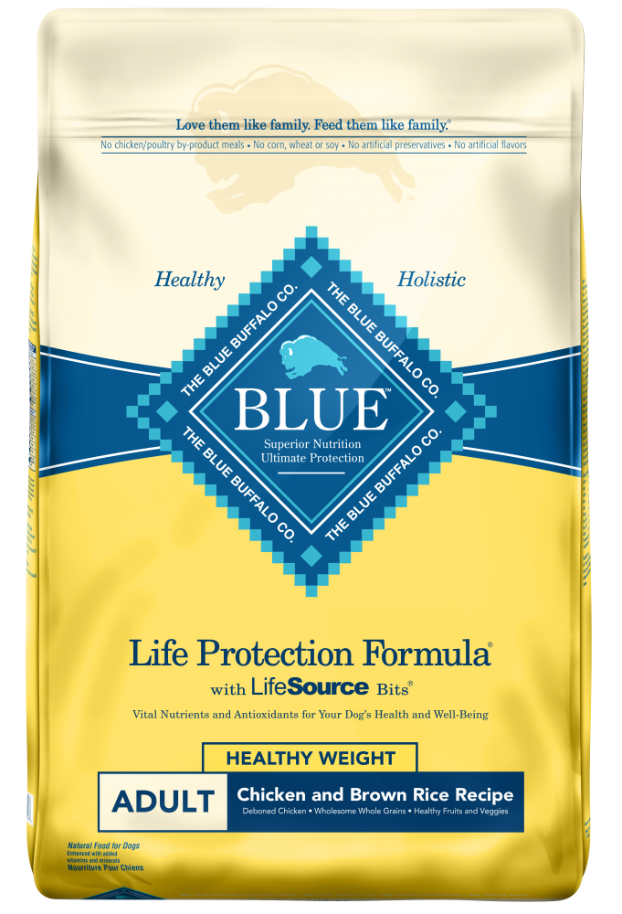 Blue Buffalo Life Protection Healthy Weight Adult Chicken and Brown Rice Recipe Dry Dog Food