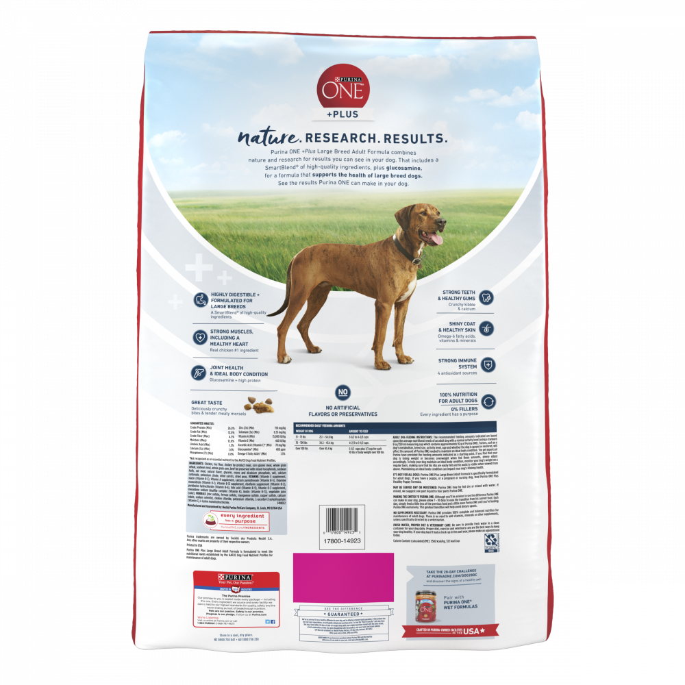 Purina ONE SmartBlend Large Breed Adult Dry Dog Food