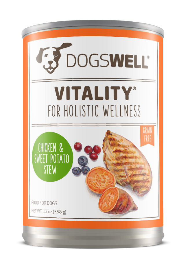 VITALITY Chicken and Sweet Potato Canned Dog Food