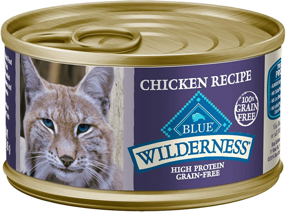 Kibble Blue Wellness Cat Food Blue Buffalo Wilderness Chicken - Main Image
