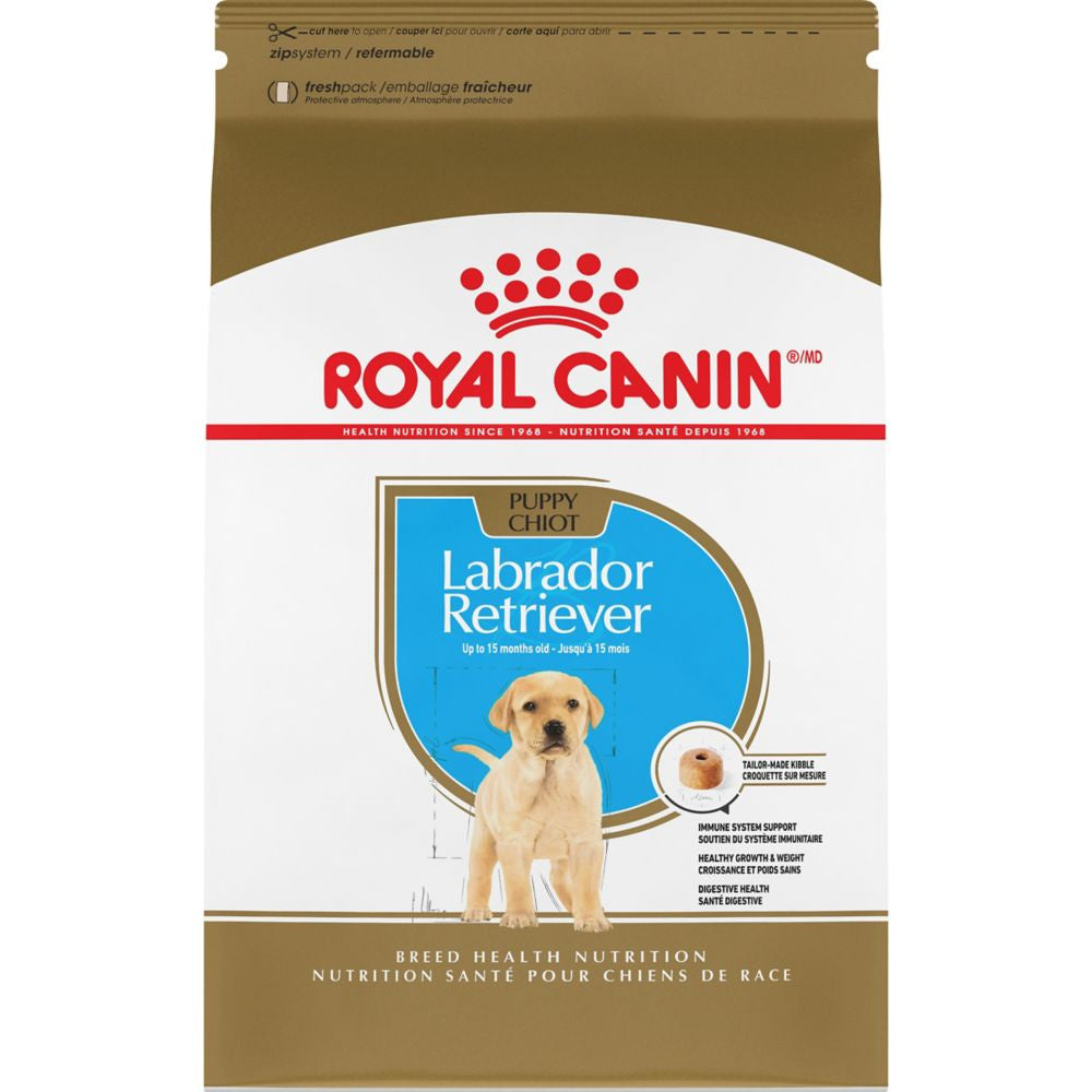 vallei cilinder Noodlottig Royal Canin Breed Health Nutrition Labrador Retriever Puppy Dry Dog Fo –  Lees' Feed & Western