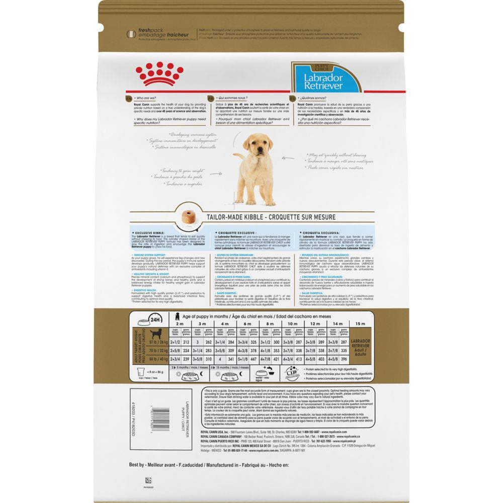 vallei cilinder Noodlottig Royal Canin Breed Health Nutrition Labrador Retriever Puppy Dry Dog Fo –  Lees' Feed & Western