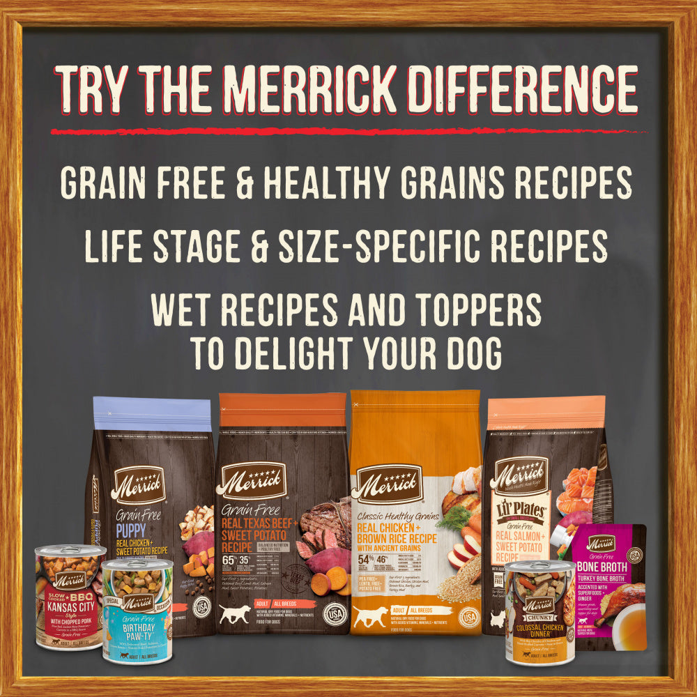 Merrick Healthy Grains Dry Dog Food Large Breed Recipe - 30 lb