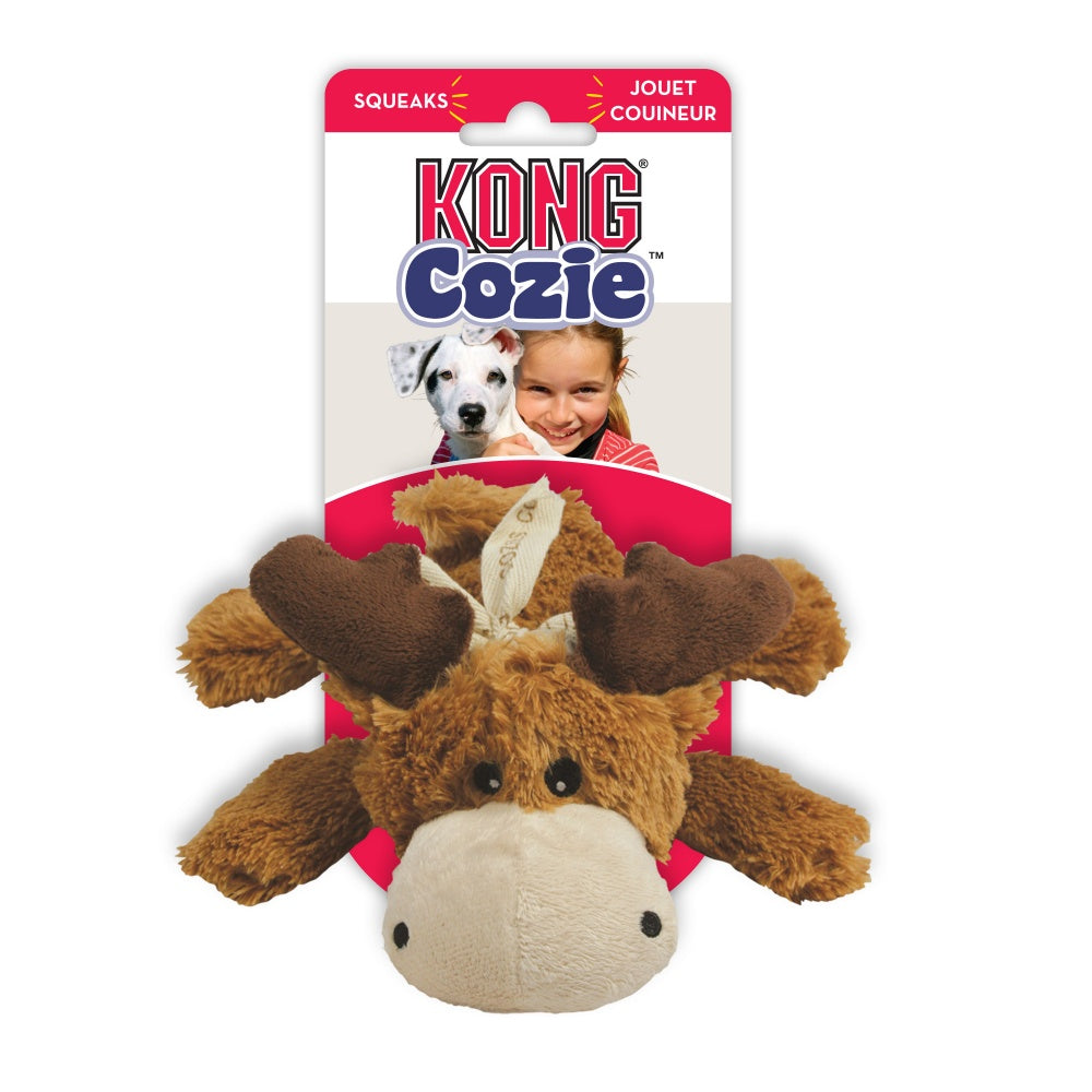 KONG Cozie Marvin Moose Dog Toy