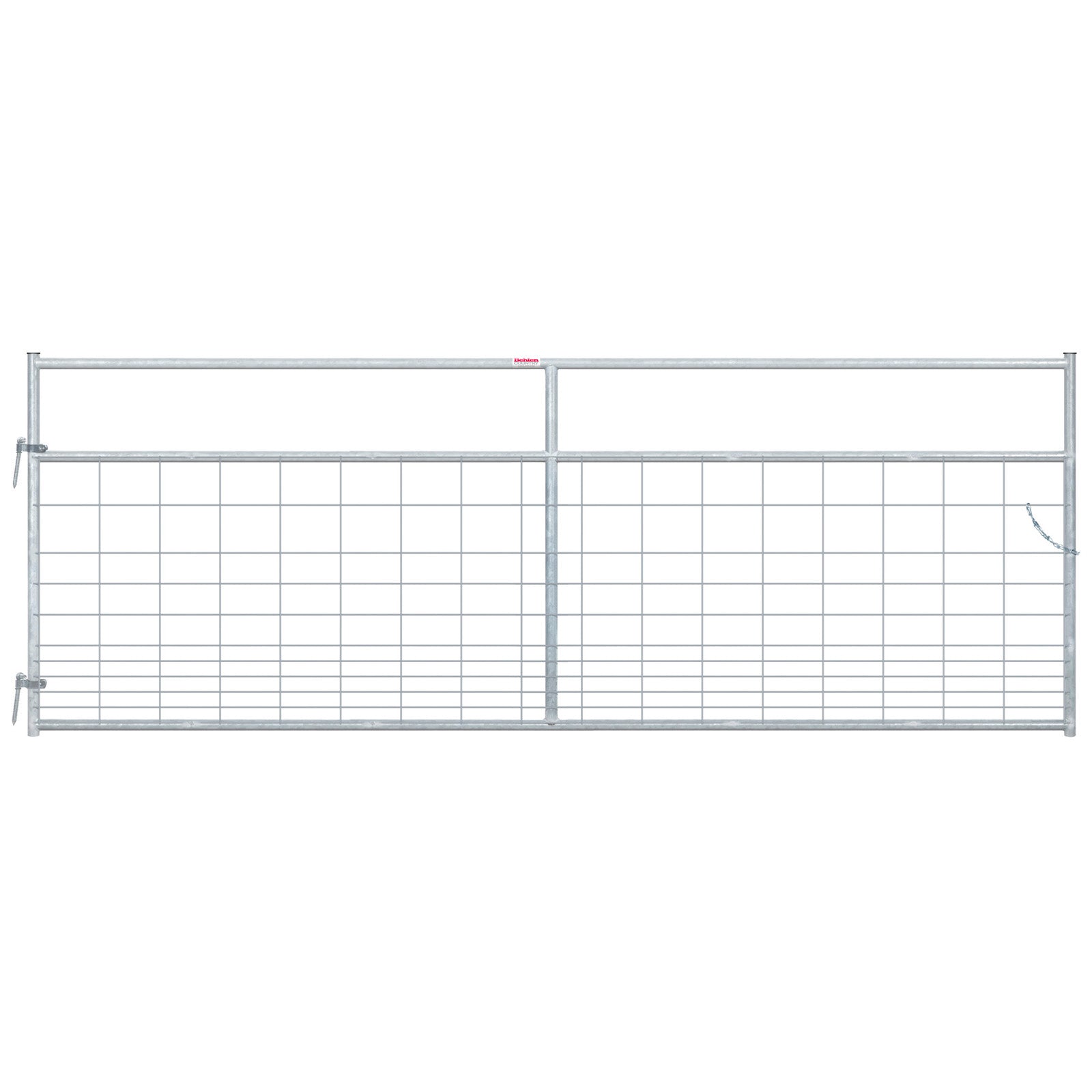 Galvanized Gate with wire covering (hog mesh)